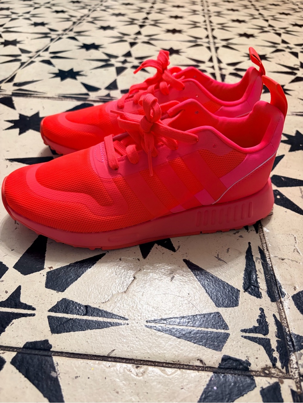Women’s adidas Neon Pink Lightweight Athletic Sneakers